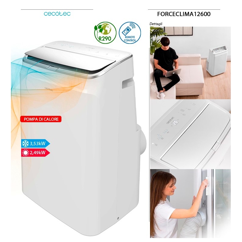 CECOTEC FORCECLIMA 12600 CONDIZIONATORE...