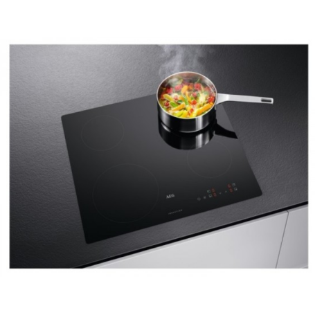 AEG IBK64204CB PIANO COTTURA A INDUZIONE 60CM 4 ZONE COTTURA IN VETROCERAMICA NERO - PROMO