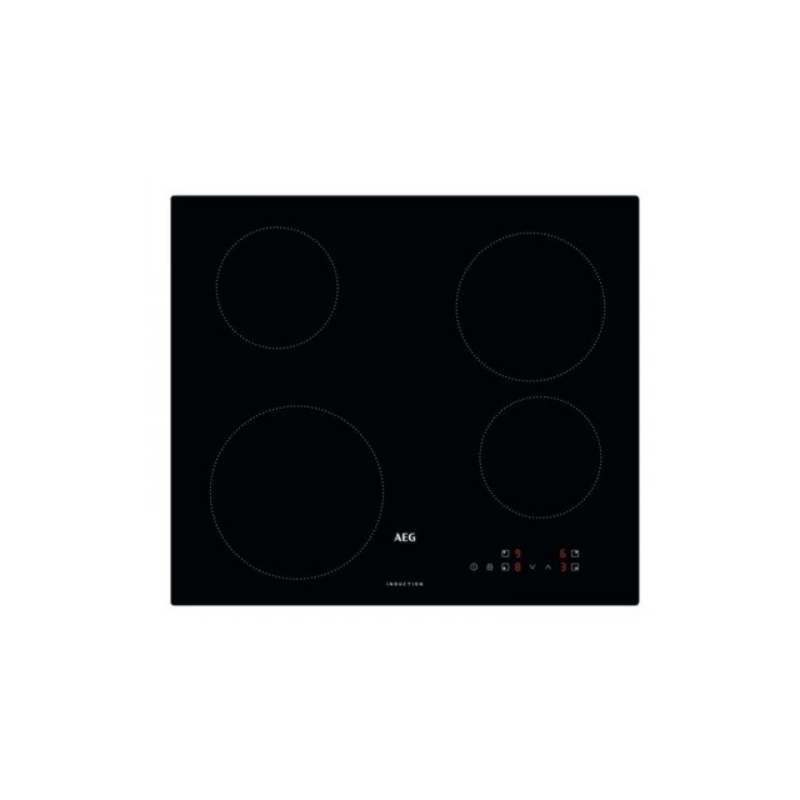 AEG IBK64204CB PIANO COTTURA A INDUZIONE 60CM 4 ZONE COTTURA IN VETROCERAMICA NERO - PROMO