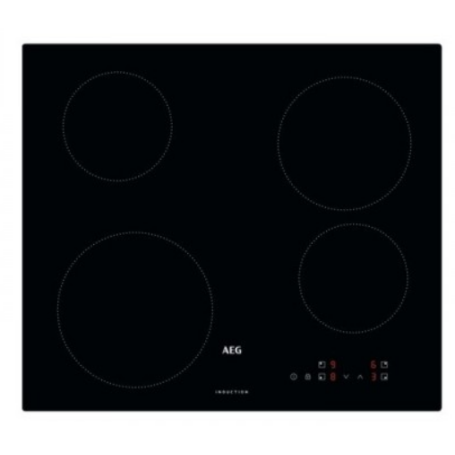 AEG IBK64204CB PIANO COTTURA A INDUZIONE 60CM 4 ZONE COTTURA IN VETROCERAMICA NERO - PROMO
