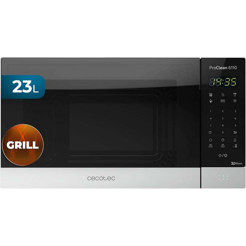 CECOTEC PROCLEAN 6110 FORNO MICROONDE 23LT 800W...