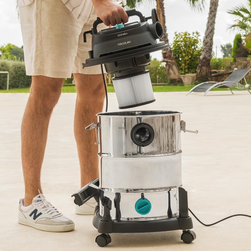 CECOTEC CONGA ROCKSTAR WET E DRY STEEL MAX PRO...