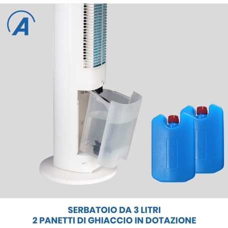 ARDES AR5R09 EOLO TOWER RAFFRESCATORE EVAPORATIVO A TORRE - ARD5R09
