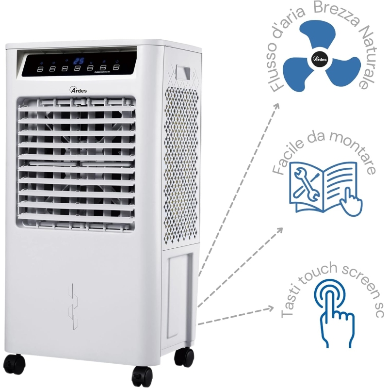 ARDES AR5R14 EOLO MAX RAFFRESCATORE EVAPORATORE...