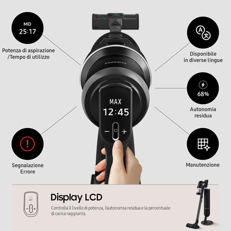 SAMSUNG BESPOKE JET ULTRA COMPLET SCOPA...