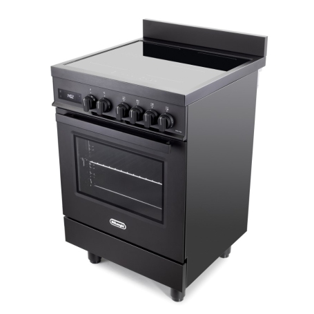 DE LONGHI PRO 66 MAL IN CUCINA A INDUZIONE 60x60 4 PIASTRE FORNO ELETTRICO COLORE ANTRACITE - PRO66MALIN