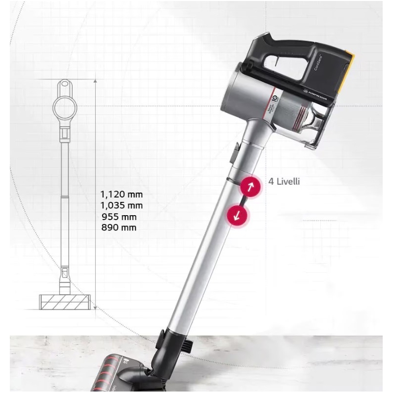 LG A9K-CORE3S SCOPA ELETTRICA RICARICABILE...