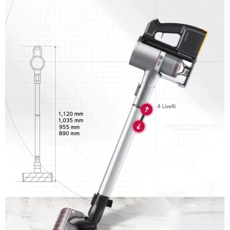 LG A9K-CORE3S SCOPA ELETTRICA RICARICABILE SENZA FILI WIFI