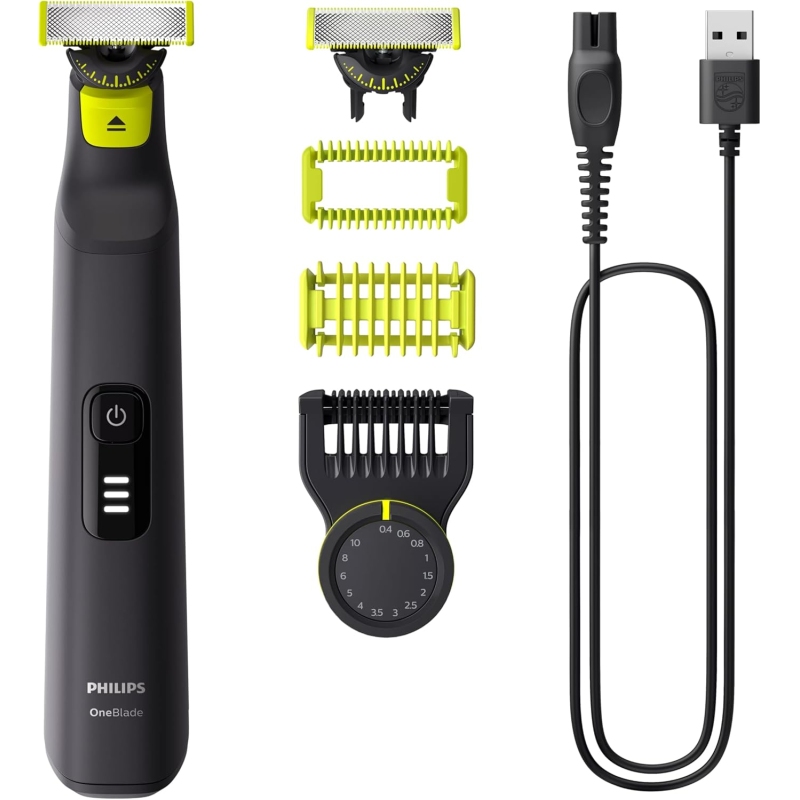 PHILIPS QP6542/15 ONE BLADE PRO REGOLABARBA RICARICABILE WET E DRY