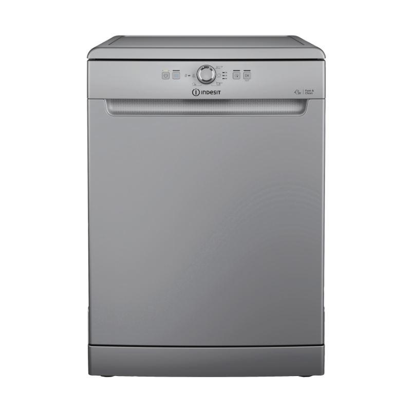 INDESIT IN2FE14CNP80S LAVASTOVIGLIE LIBERA INSTALLAZIONE 14 COPERTI CLASSE E COLORE SILVER