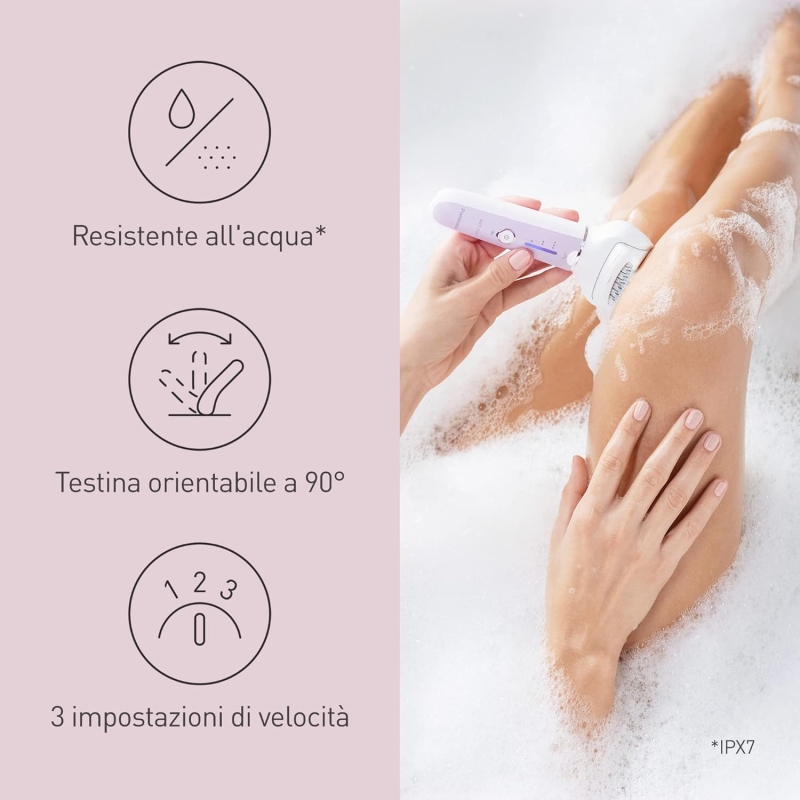 PANASONIC ES-EY30-V503 EPILATORE RICARICABILE...