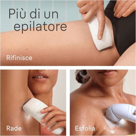 BRAUN SILK-ÉPIL SERIE 5 5-011 EPILATORE PER TUTTO IL CORPO WET E DRY - S-EPIL5011