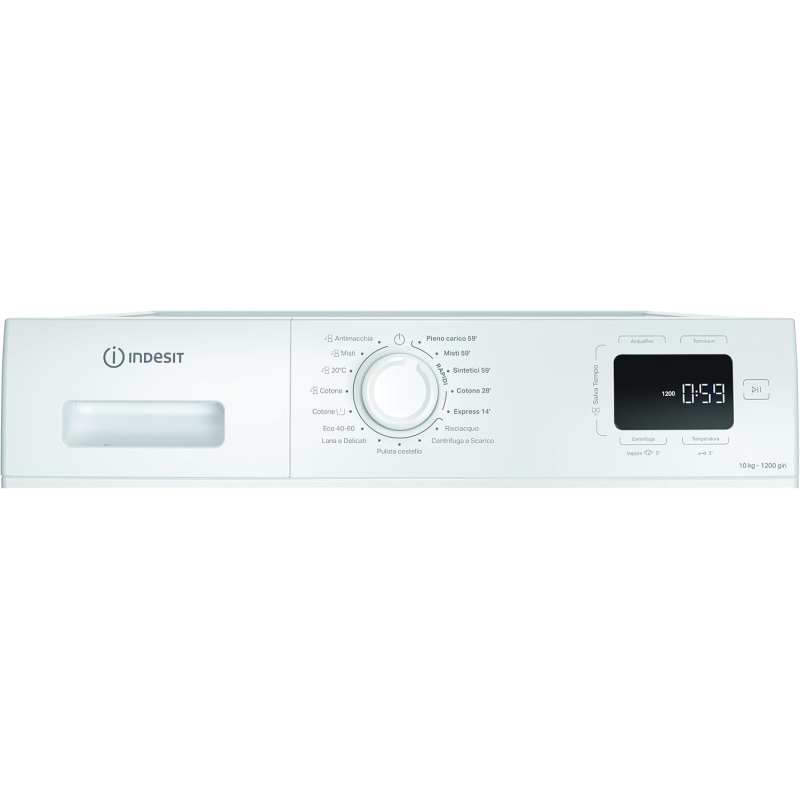 INDESIT IM 1072 MY TIME IT LAVATRICE 10KG 1200...