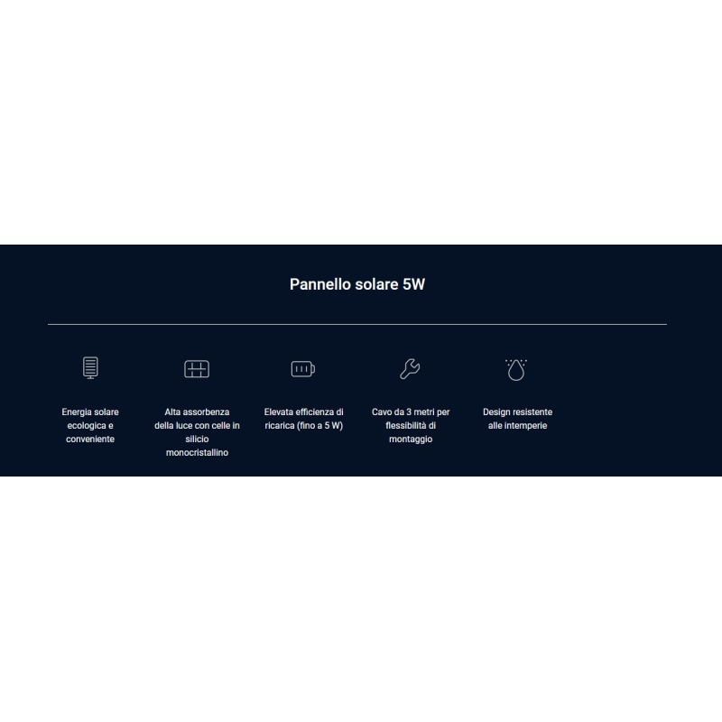 EZVIZ HB8+SOLAR PANEL F TELECAMERA CON PANNELLO...