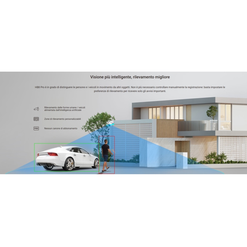 EZVIZ HB8+SOLAR PANEL F TELECAMERA CON PANNELLO...