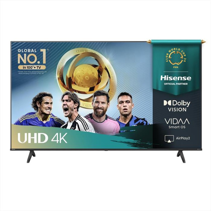 HISENSE 65A69Q TV LED 65'' SMART TV UHD 4K CLASSE E