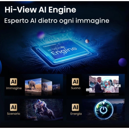 HISENSE 50U79Q TV QLED 50'' MINI-LED UHD 4K SMART TV