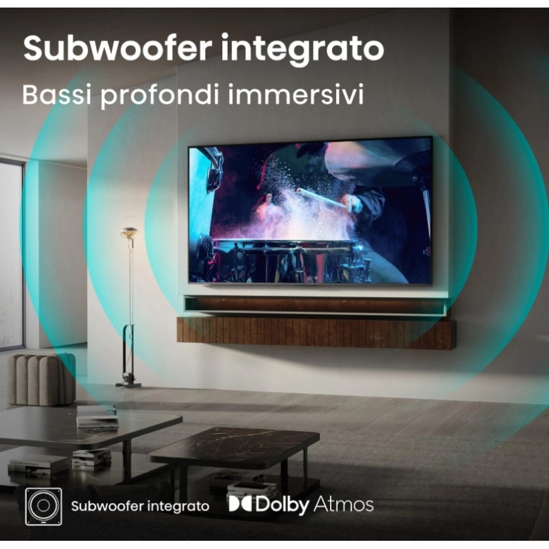 HISENSE 50U79Q TV QLED 50'' MINI-LED UHD 4K...