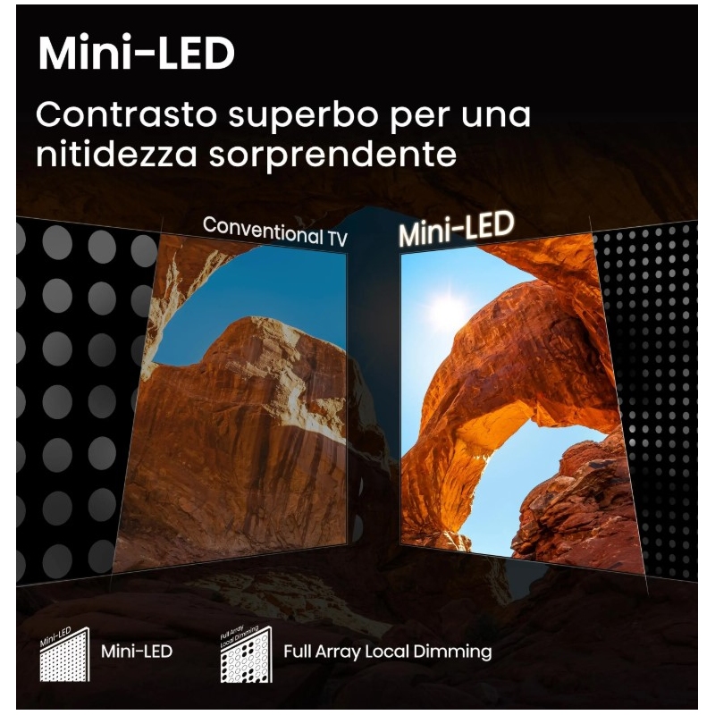 HISENSE 50U79Q TV QLED 50'' MINI-LED UHD 4K...