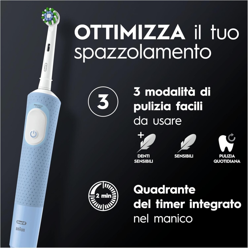 BRAUN ORAL-B VITALITY PRO DUO SPAZZOLINO...