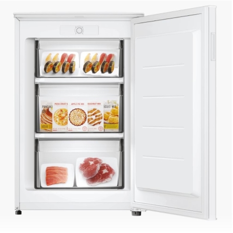 CANDY CUQS 58EW CONGELATORE VERTICALE LOW FROST 85LT 3 CASSETTI CLASSE E