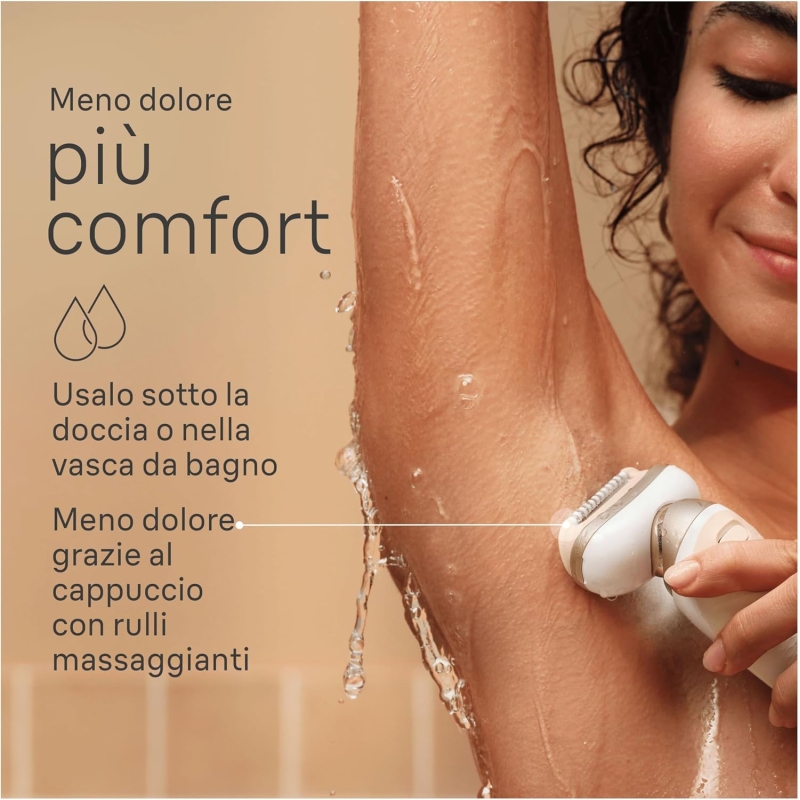BRAUN SILK-EPIL 9 FLEX EPILATORE DONNA CON...