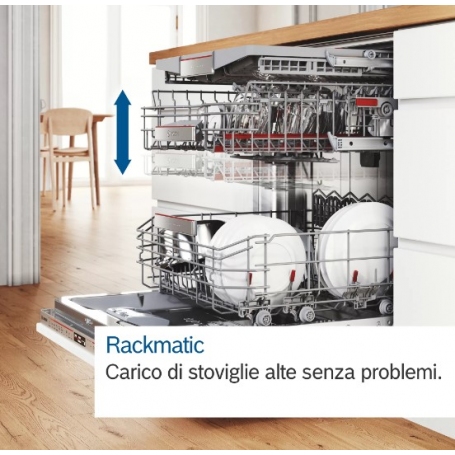 BOSCH SMS6ZDI48E LAVASTOVIGLIE LIBERA INSTALLAZIONE 13 COPERTI ZEOLITE WIFI CLASSE C INOX