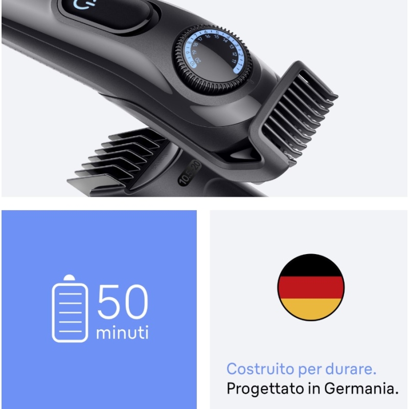 BRAUN BT3520 REGOLABARBA SERIE 3 RICARICABILE