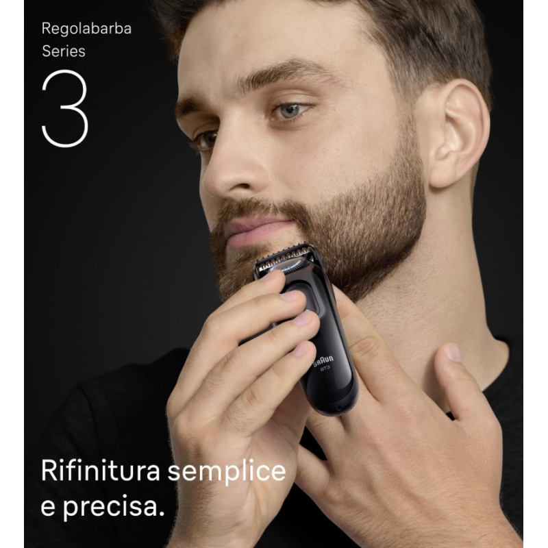 BRAUN BT3520 REGOLABARBA SERIE 3 RICARICABILE