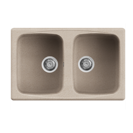 ELLECI MASTER 350 LGM35051 LAVELLO 2 VASCHE 79x50CM - AVENA