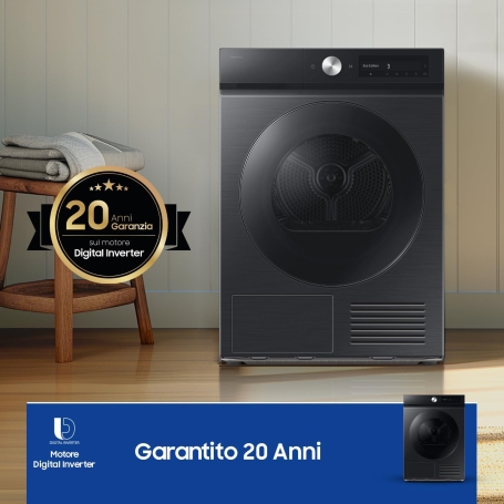SAMSUNG DV90DB7845GBU3 ASCIUGATRICE 9KG WIFI BESPOKE AI CLASSE A+++