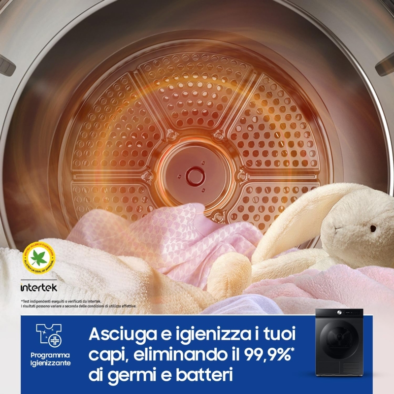 SAMSUNG DV90DB7845GBU3 ASCIUGATRICE 9KG WIFI...