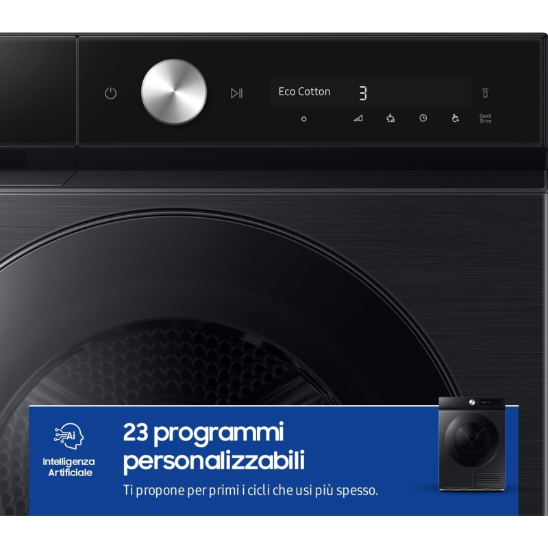 SAMSUNG DV90DB7845GBU3 ASCIUGATRICE 9KG WIFI...