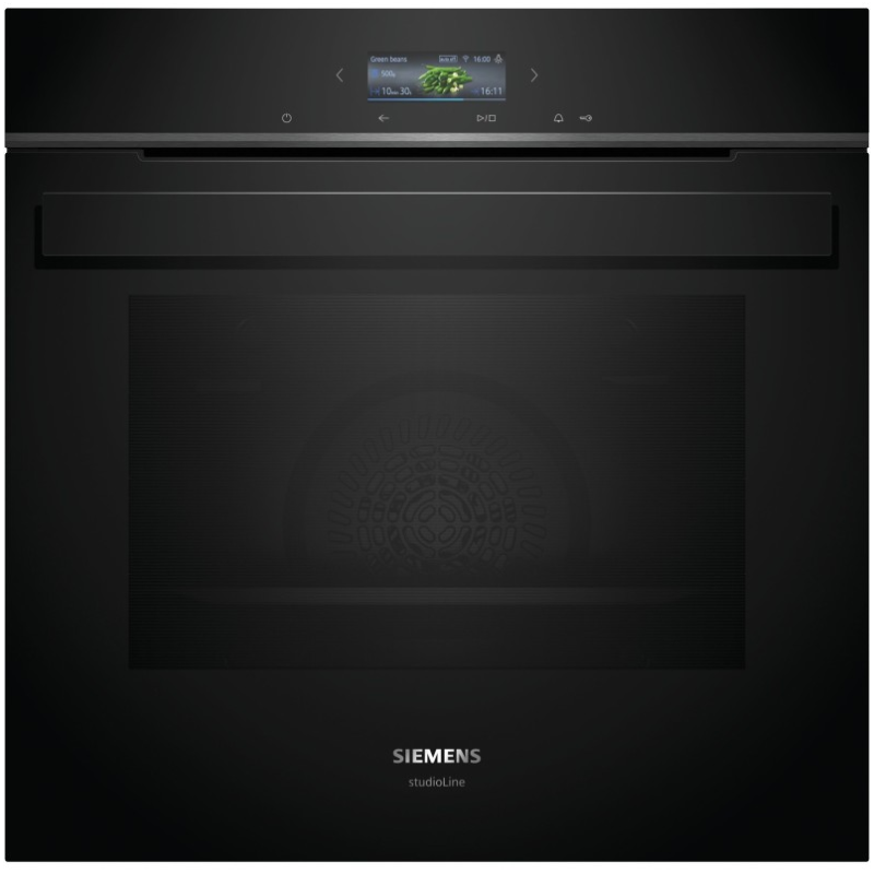 SIEMENS HB934GAB1 IQ700 FORNO ELETTRICO DA INCASSO 71LT WIFI CLASSE A+ NERO