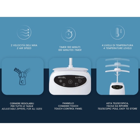 ARDES ARMST02D ASCIUGA E STIRA CAMICIE