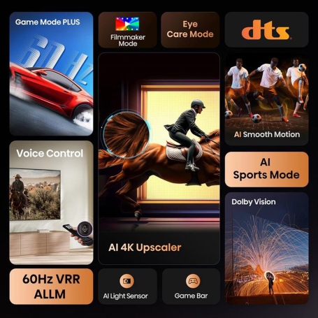 HISENSE 55A69Q TV LED 55'' SMART TV UHD 4K SMART TV