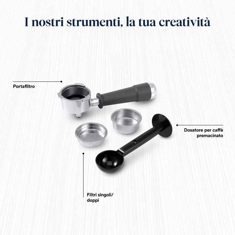 DE LONGHI EM450.M MACCHINA DA CAFFE' 2 TAZZE -...