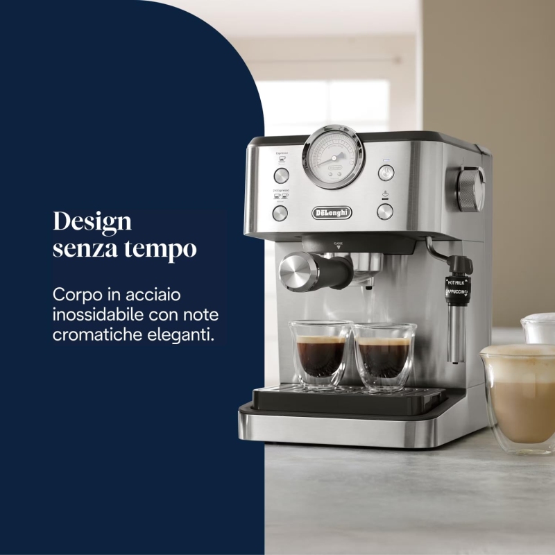 DE LONGHI EM450.M MACCHINA DA CAFFE' 2 TAZZE -...