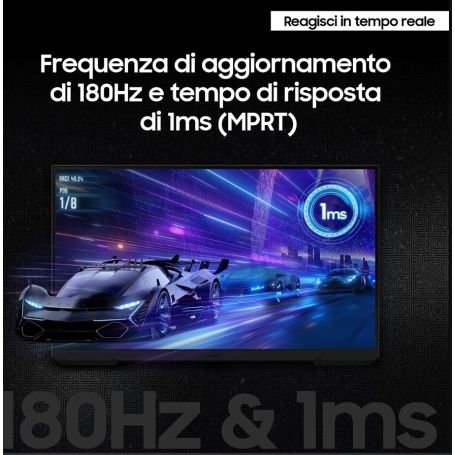 SAMSUNG ODYSSEY G3 - G30D MONITOR DA GAMING 24'' FULL HD - LS24DG300EUXE