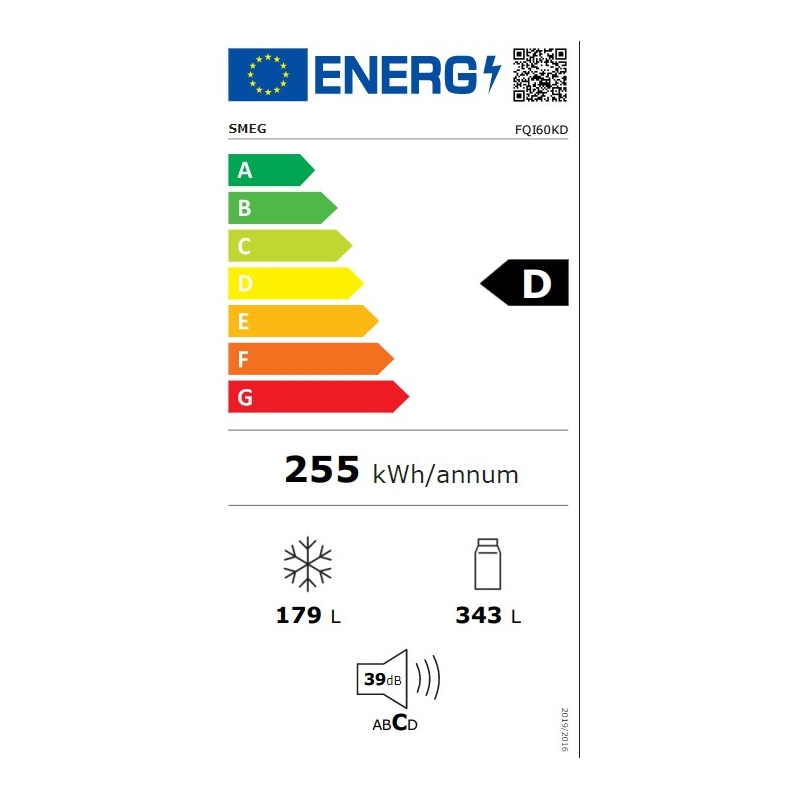 SMEG FQI60KD FRIGORIFERO 4 PORTE 522 LT TOTAL...