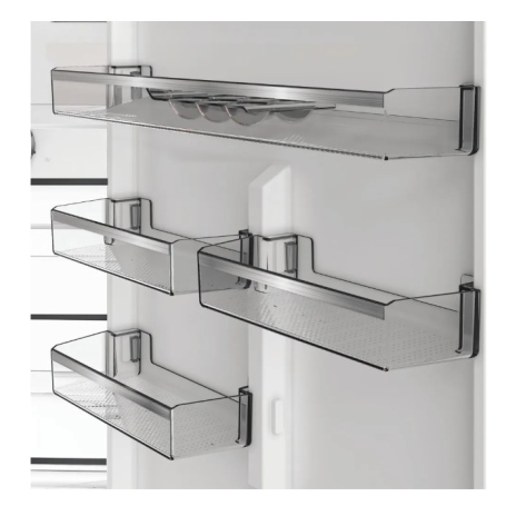 HOTPOINT ARISTON HPAK2 6472 XP4E FRIGORIFERO COMBINATO 457LT TOTAL NO FROST CLASSE E INOX - HPAK26472XP4E