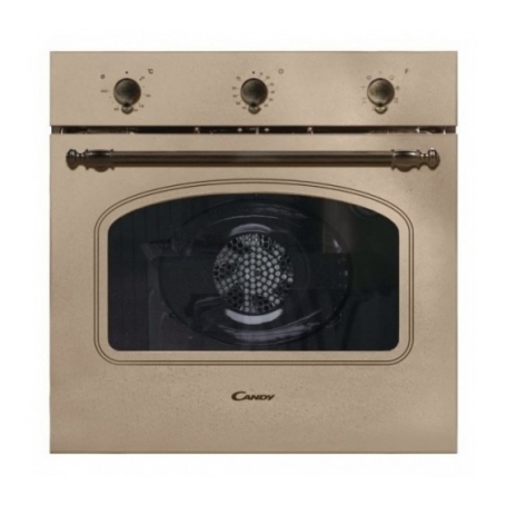 Candy FCC603NAV forno da incasso 65 Lt stile Rustico colore Avena, vista frontale