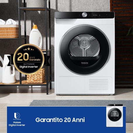 SAMSUNG DV90DG6845LKU3 ASCIUGATRICE 9KG WIFI CLASSE A+++