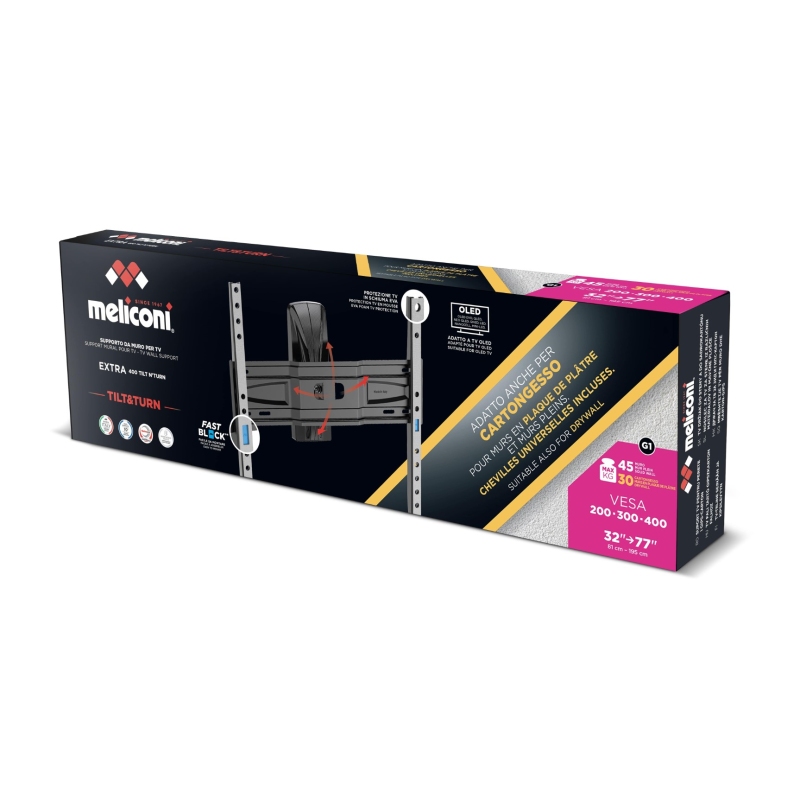 MELICONI EXTRA 400 TILT N TURN CG SUPPORTO DA...