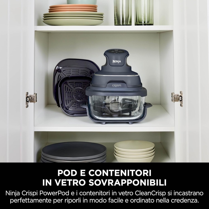 NINJA CRISPi FRIGGITRICE AD ARIA PORTATILE -...
