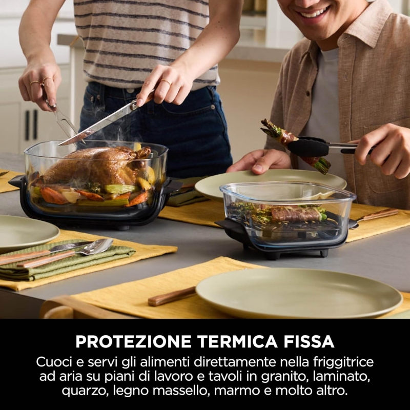 NINJA CRISPi FRIGGITRICE AD ARIA PORTATILE -...