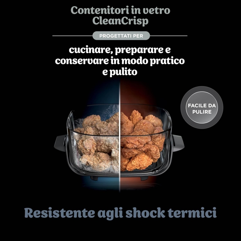 NINJA CRISPi FRIGGITRICE AD ARIA PORTATILE -...