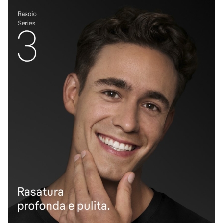 BRAUN SHAVER 310BT RASOIO SERIE 3 RICARICABILE WET E DRY
