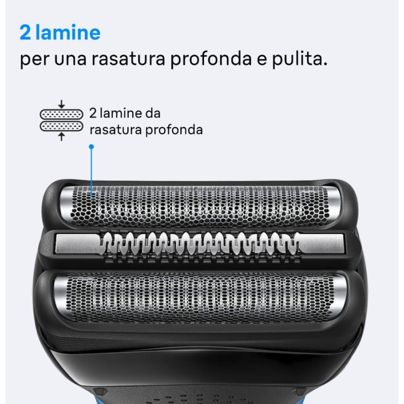 BRAUN SHAVER 310BT RASOIO SERIE 3 RICARICABILE...