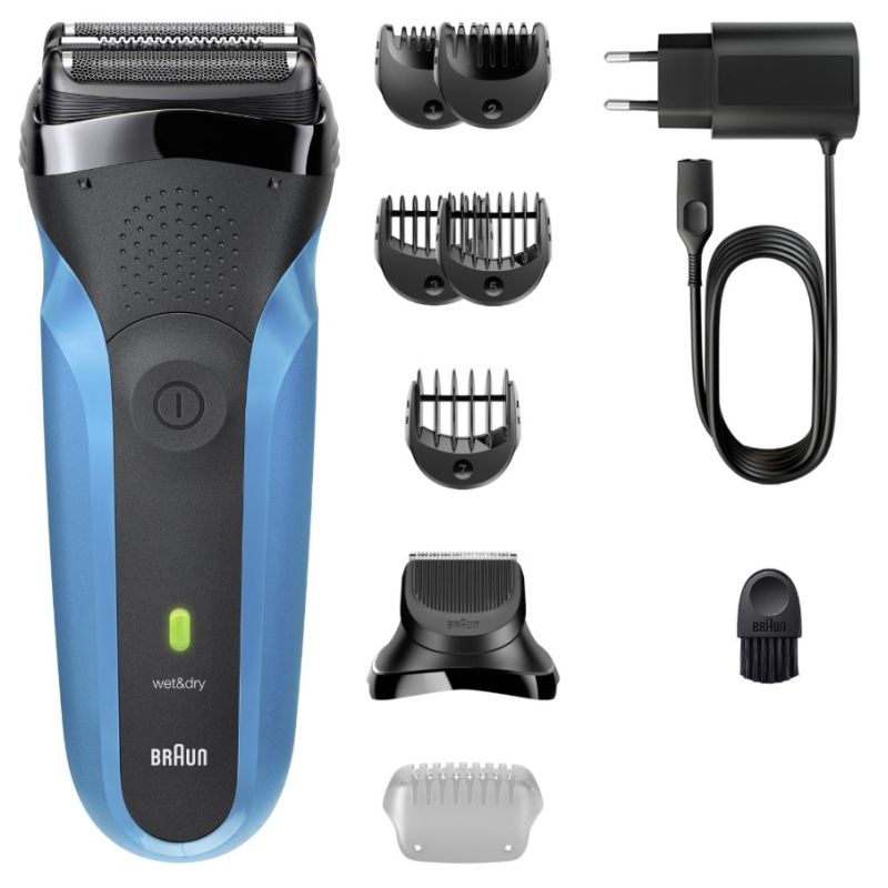 BRAUN SHAVER 310BT RASOIO SERIE 3 RICARICABILE...